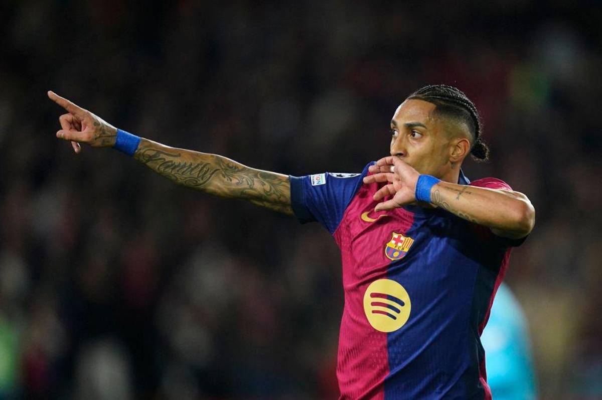 La imagen 'editada' del VAR en el gol de Raphinha y la burla de Yamal al Borussia; Dibu Martínez y su error ante PSG