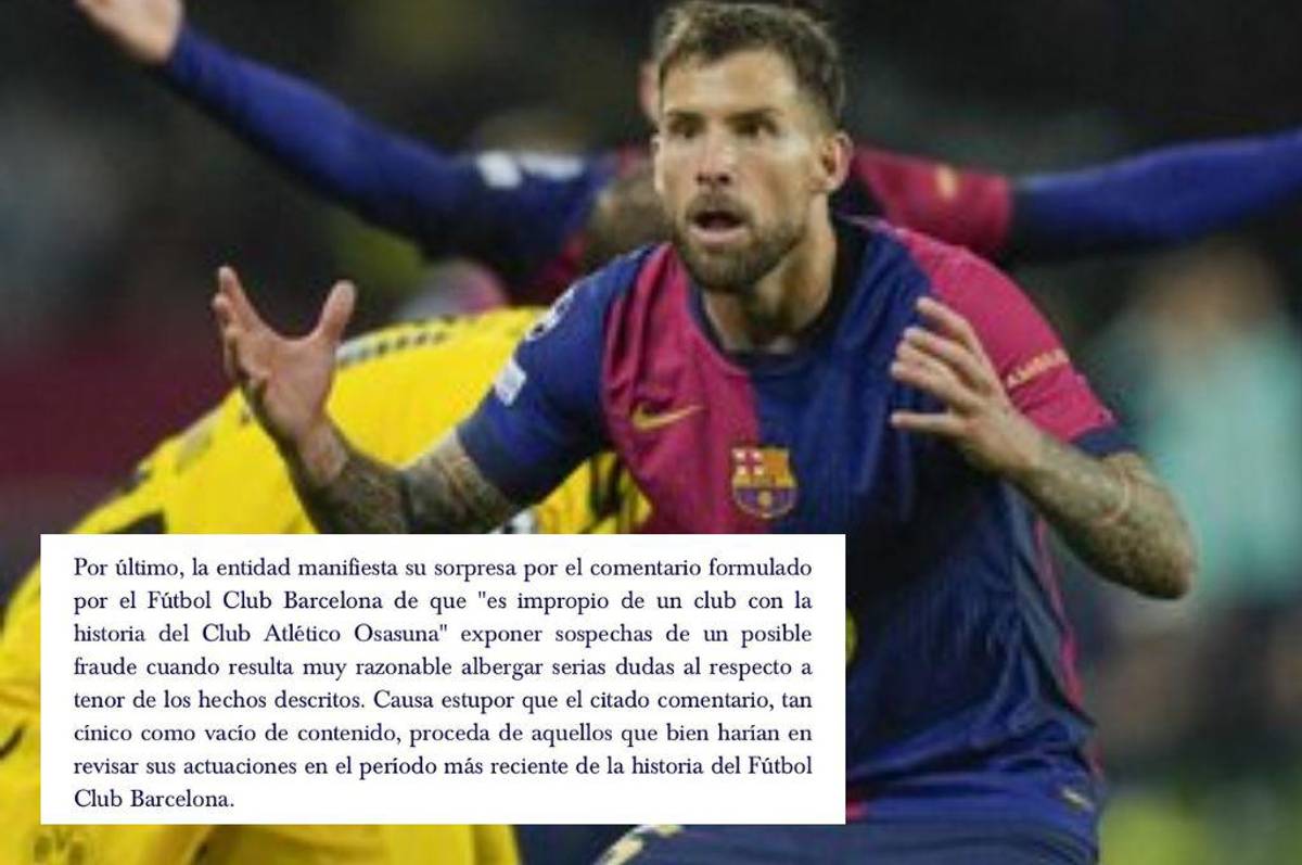 Osasuna toma dura postura contra Barcelona y deja horrible dardo que Real Madrid celebra: Deberían revisar su historia