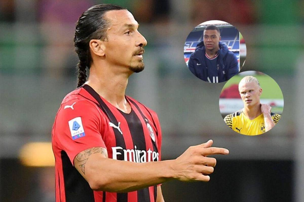 ¿Haaland o Mbappé? Zlatan Ibrahimovic y su respuesta viral sobre quién será el nuevo rey del fútbol