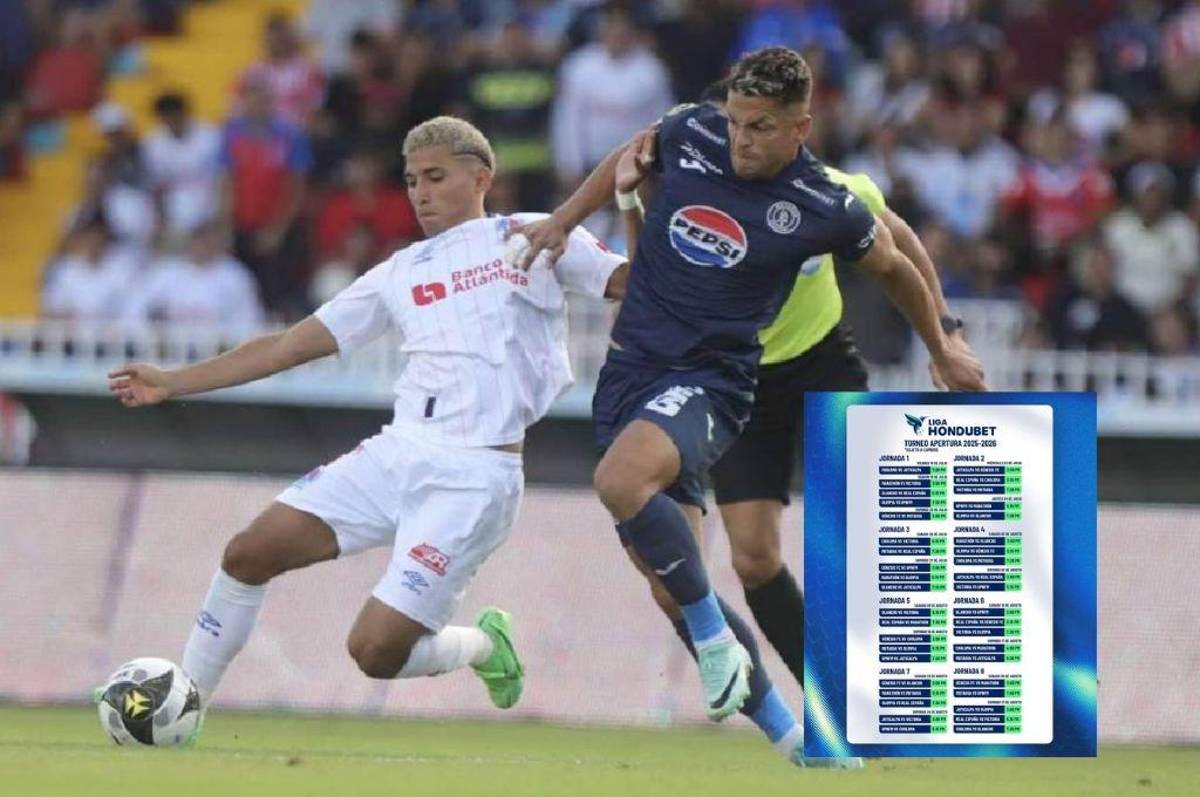 OFICIAL: Liga Nacional anuncia el calendario para el Torneo Apertura 2025-26 ¿cuándo se juegan los clásicos?