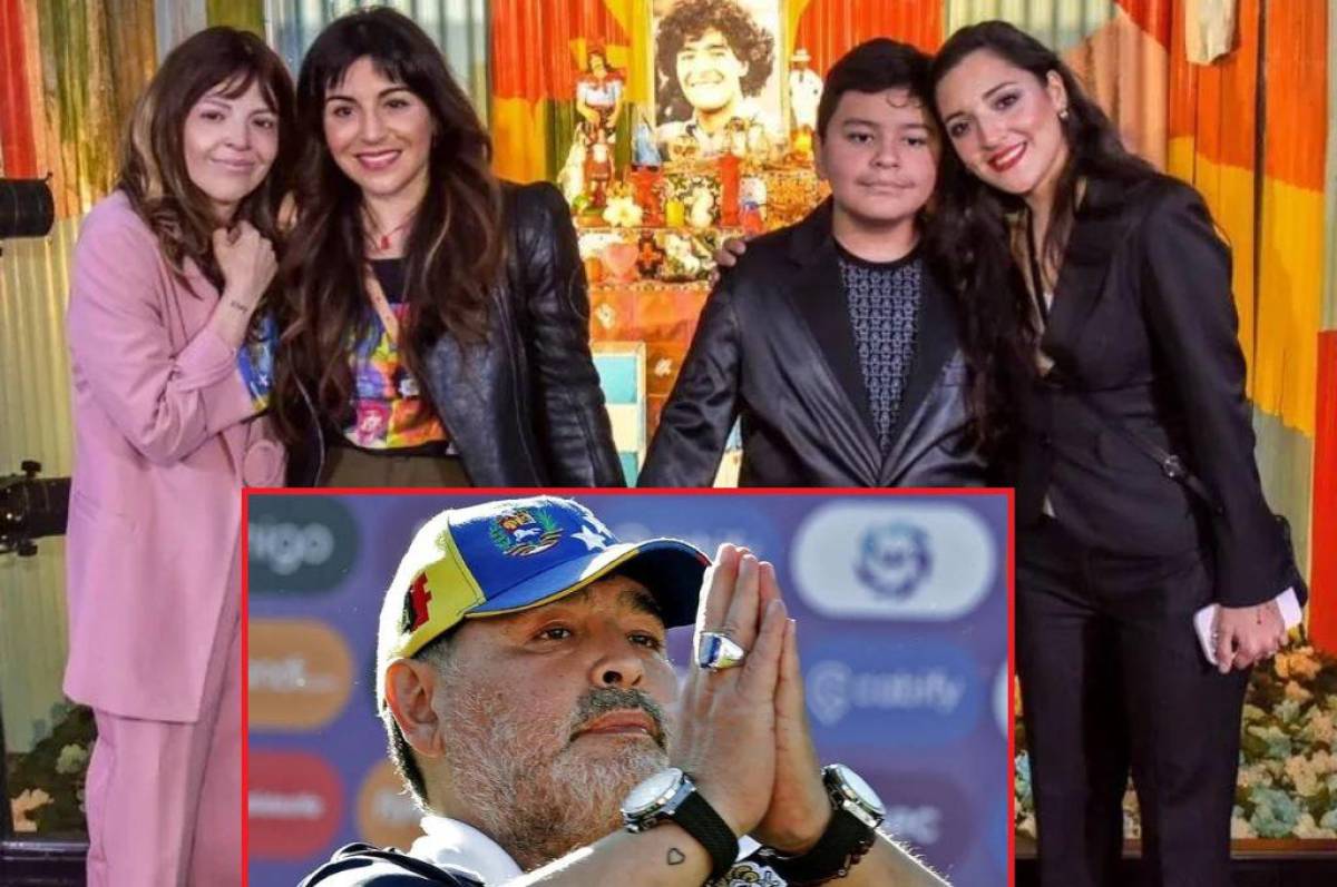 La inesperada decisión de los hijos de Diego Maradona con los restos del “10” ¿Por qué motivo lo hicieron?