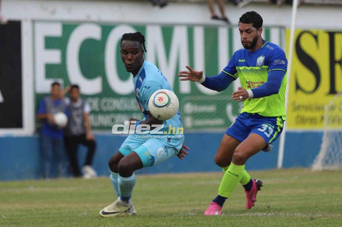 El ambiente que se vivió en el Olancho FC-Motagua y la euforia de Jonathan Rougier tras detener un penal; fue el “MVP”