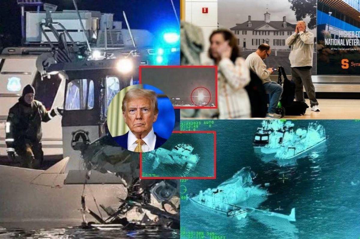 La dura reacción de Trump tras terrible accidente entre un avión y helicóptero en Washington: ¿cuántos víctimas hay?