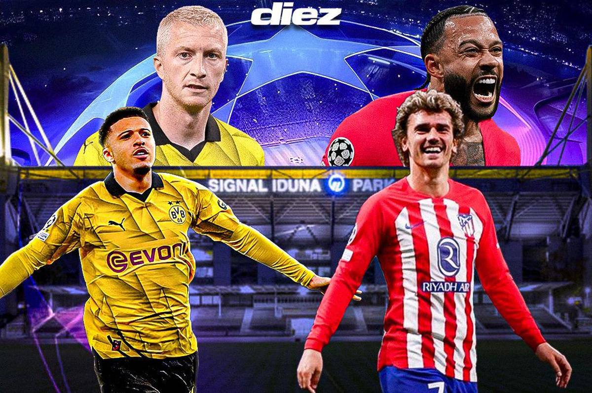 Borussia vs Atlético de Madrid EN VIVO: Alineaciones, hora y canal donde ver el duelo de vuelta por los 4tos de Champions