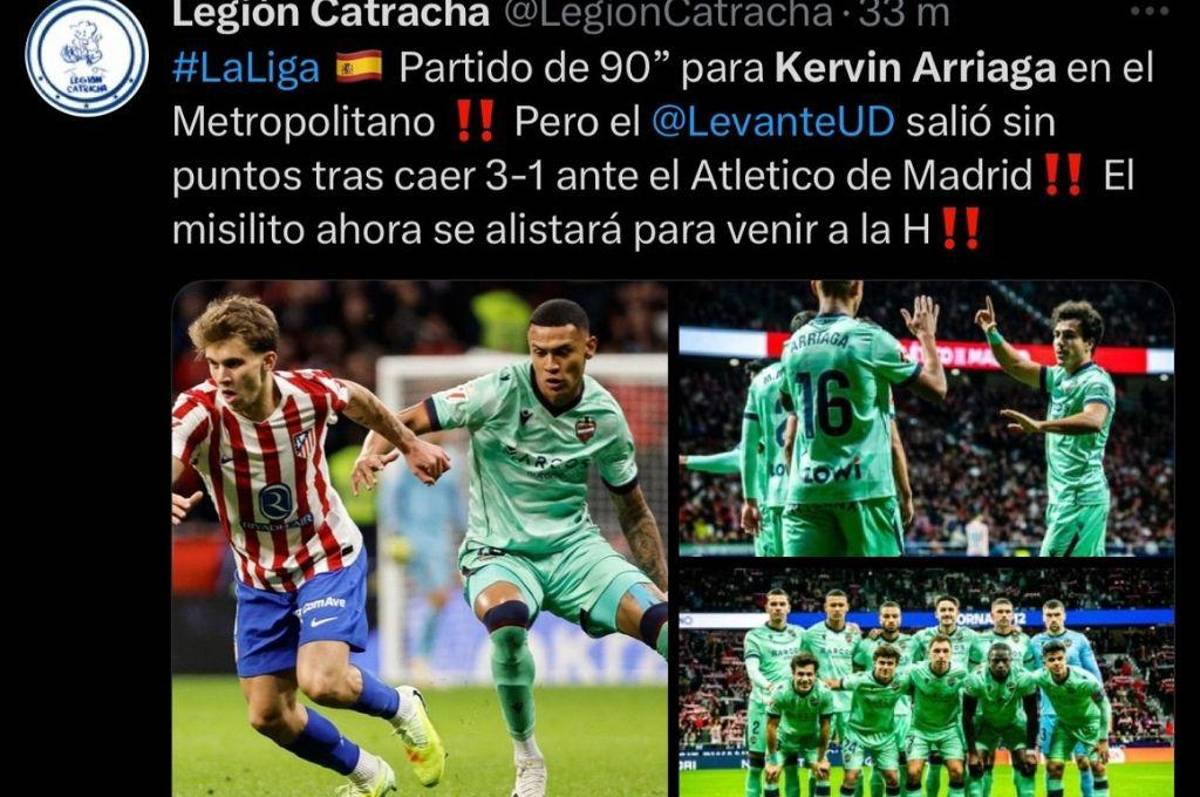 Jugadorazo de cojones es una cosa loca: la prensa se rinde ante Kervin Arriaga tras su partido en el Levante-Atlético