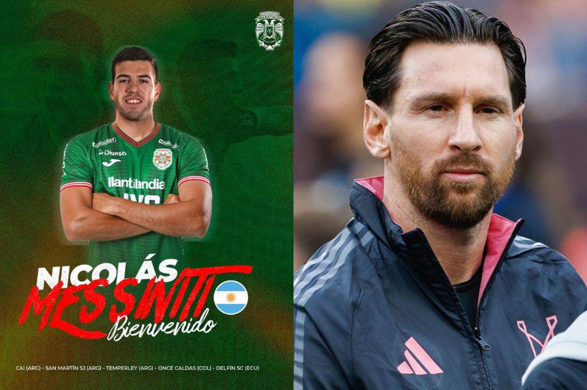 Marathón anuncia su primer fichaje para el Apertura 2025 y la curiosa razón por la que asocian su nombre a Messi