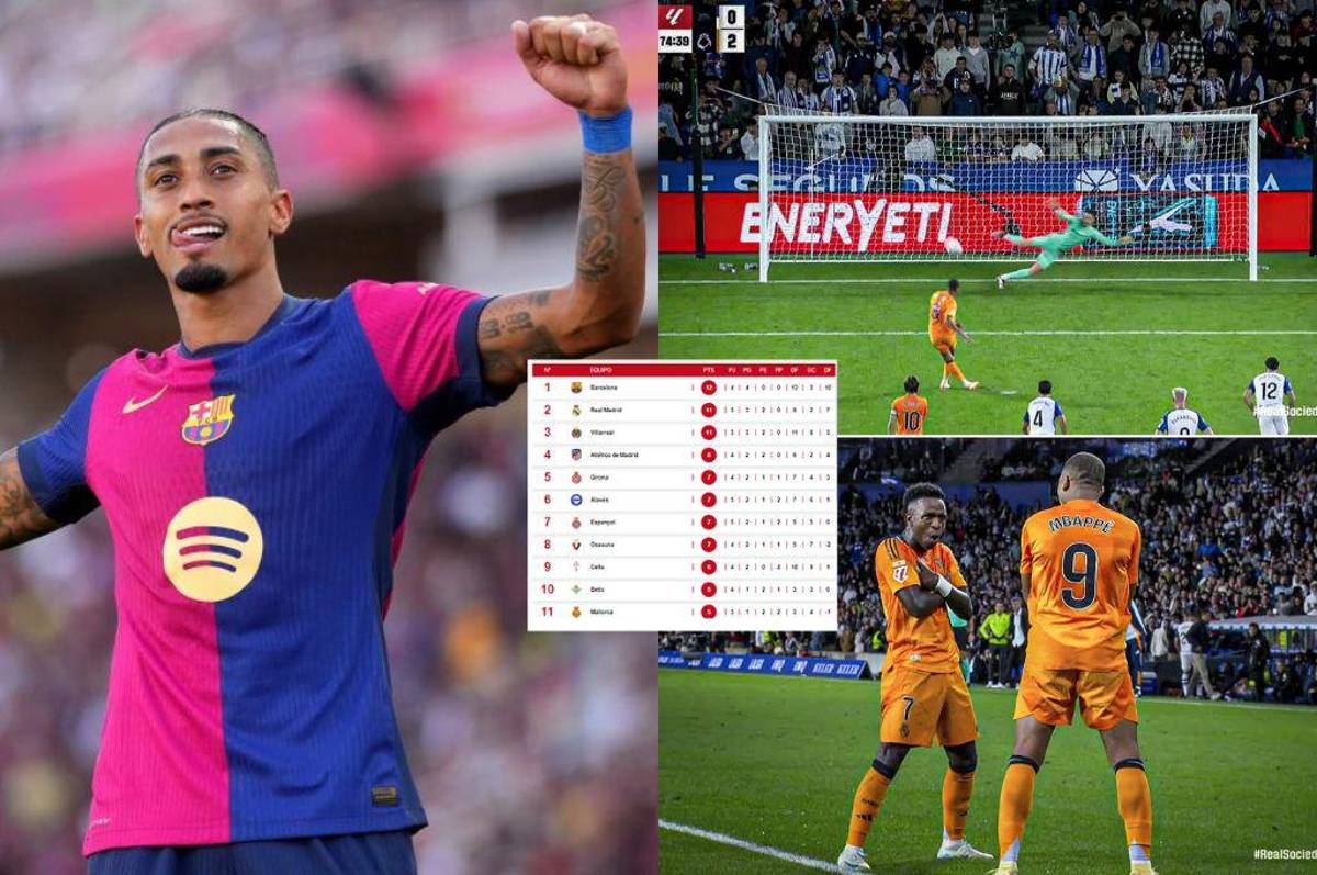 Real Madrid hace temblar a Barcelona y sorpresivo tercer lugar: así quedó la tabla de posiciones de la Liga Española