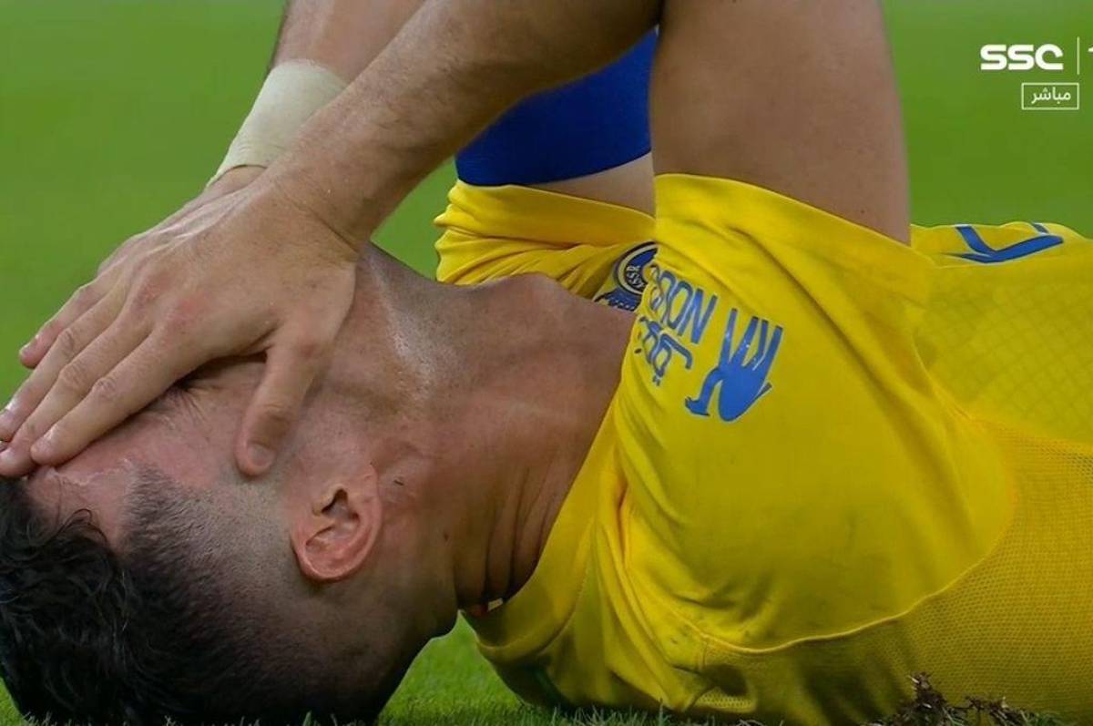 El tremendo llanto de Cristiano, el jugador que fue regañado por Ronaldo y el gesto del luso tras perder la final con Al Nassr