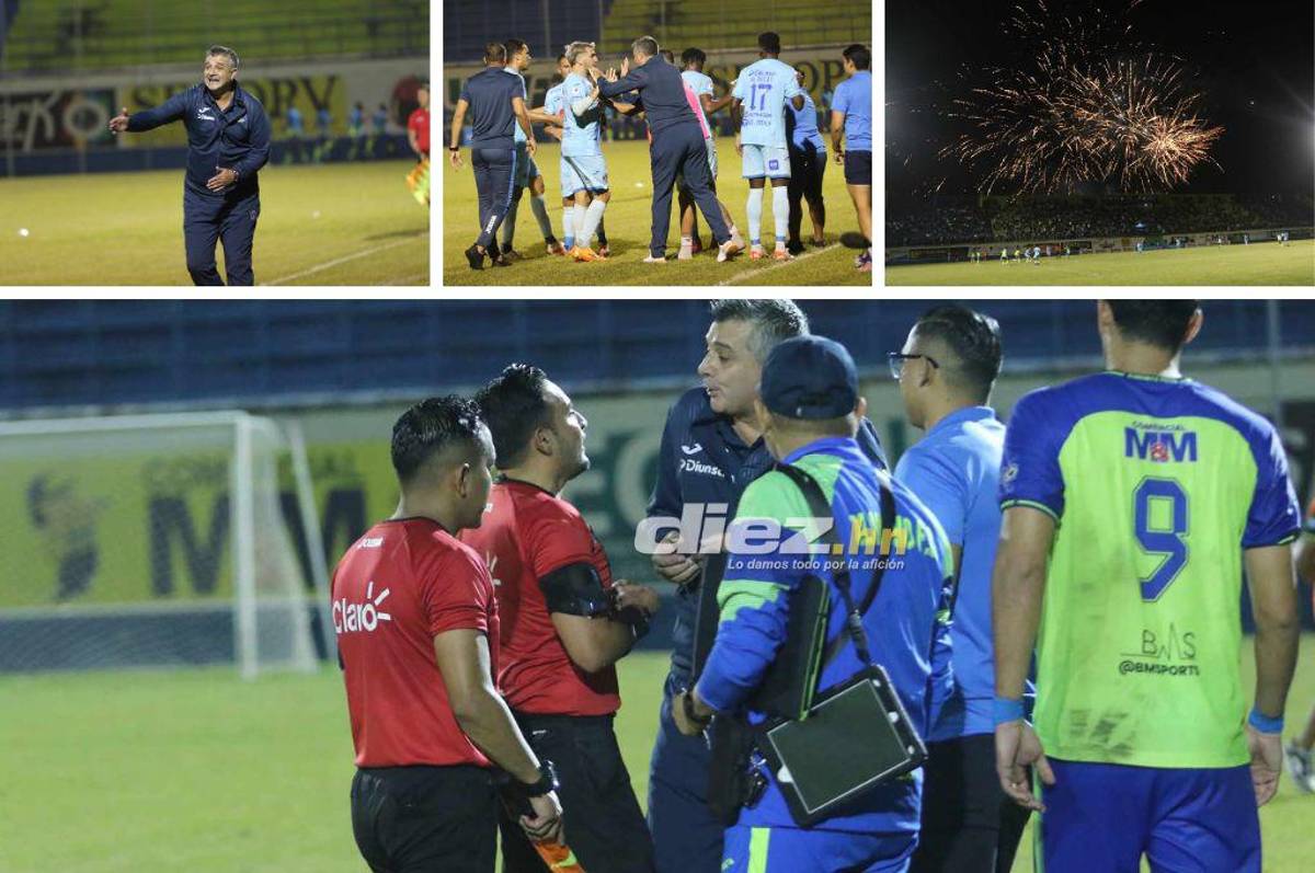 No se vio en TV del Motagua-Olancho FC: La humildad de Auzmendi y la “riña” de Diego Vázquez con Saíd Martínez