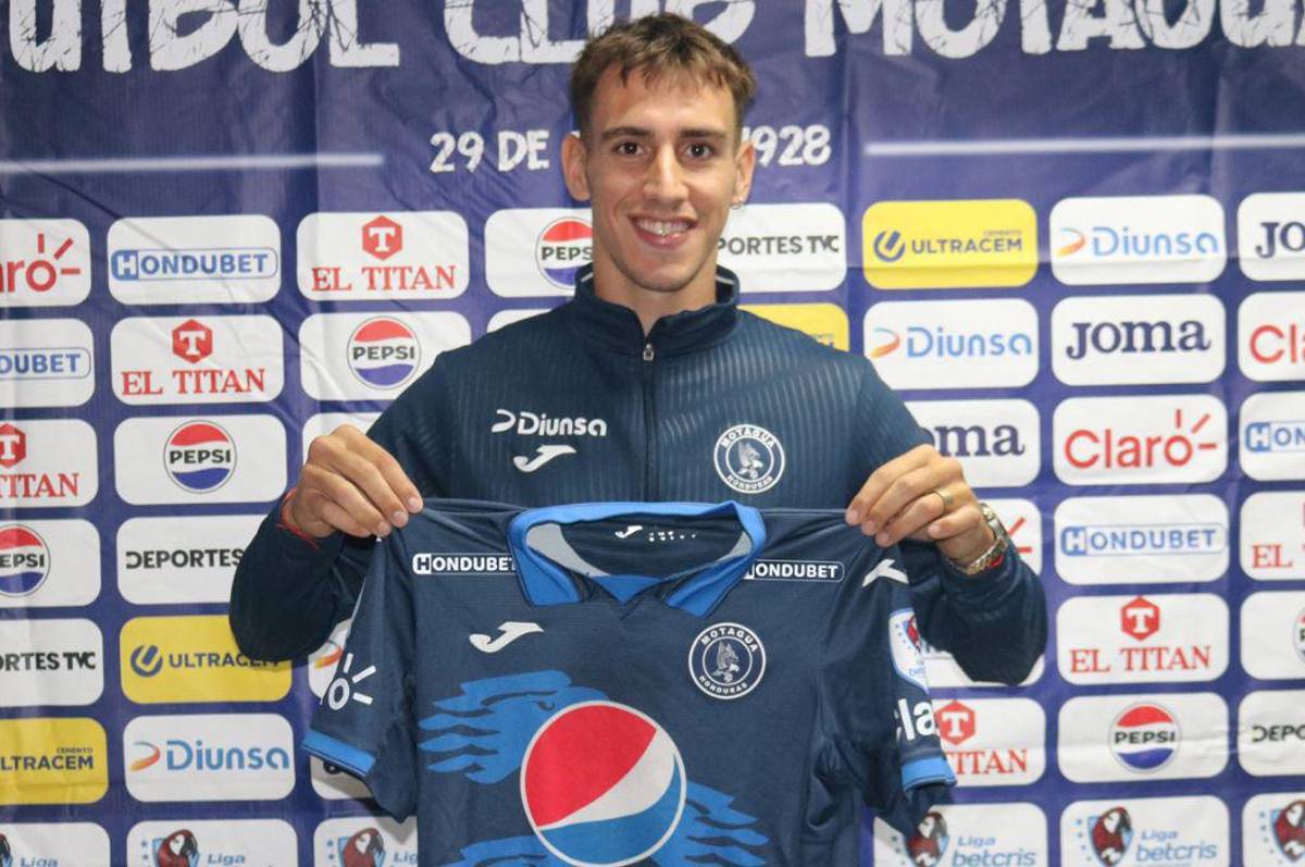 OFICIAL: Motagua presenta a su nuevo fichaje, Rodrigo, el hermano menor de Agustín Auzmendi