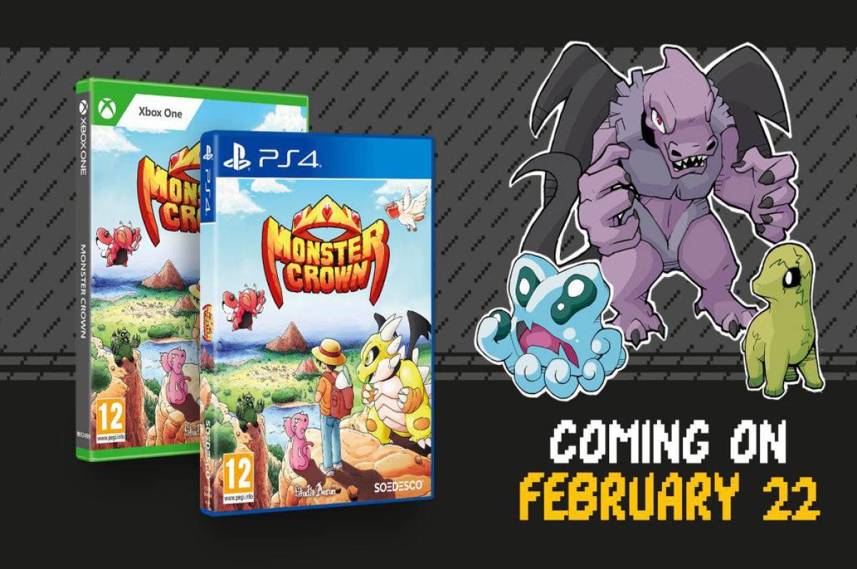 Revive la experiencia de domesticar monstruos con Monster Crown, disponible en PS4 y Xbox One el 22 de febrero