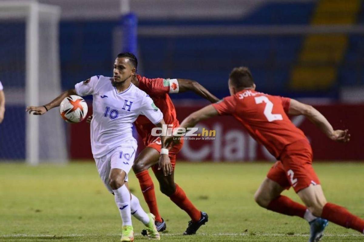 Edwin Rodríguez no ha podido generar peligro en la portería canadiense.