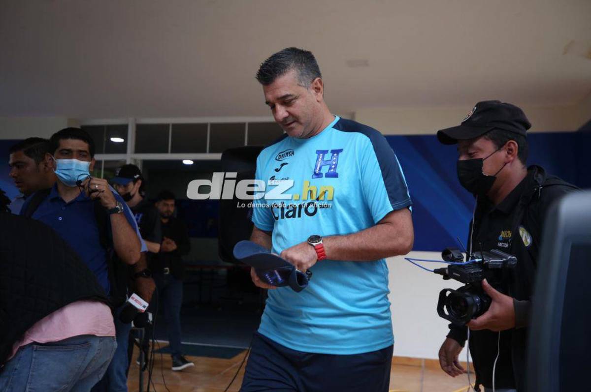 Quioto, con permiso especial, y el otro legionario que no se ha sumado; así fue el primer entrenamiento de Honduras de cara al duelo con Argentina