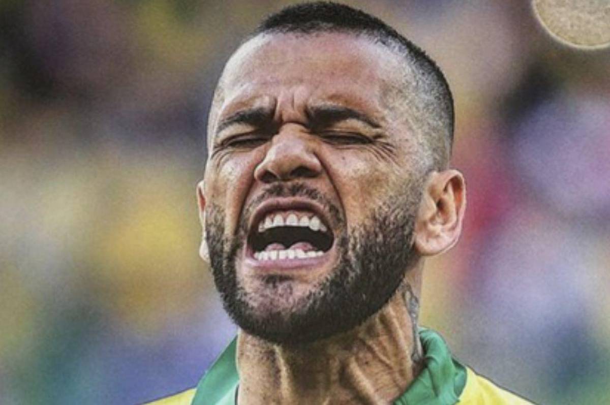 Revelan la dura reacción que tuvo Dani Alves al darse cuenta que seguirá en la cárcel por su caso de agresión sexual