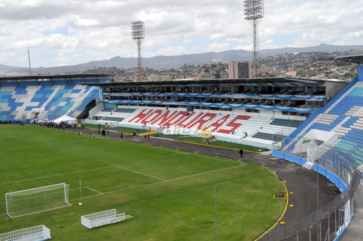 Instalación de fibra óptica y reparación total de sanitarios: Los nuevos cambios que ya luce el estadio Nacional de Tegucigalpa