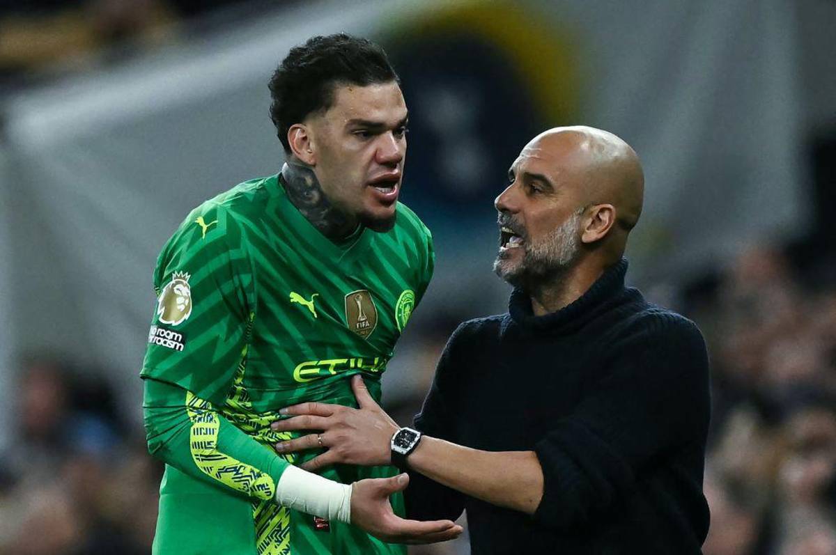 Guardiola se peleó con Ederson: la reacción de Pep, lo que dijo el DT tras su caída y el Manchester City cerca del título