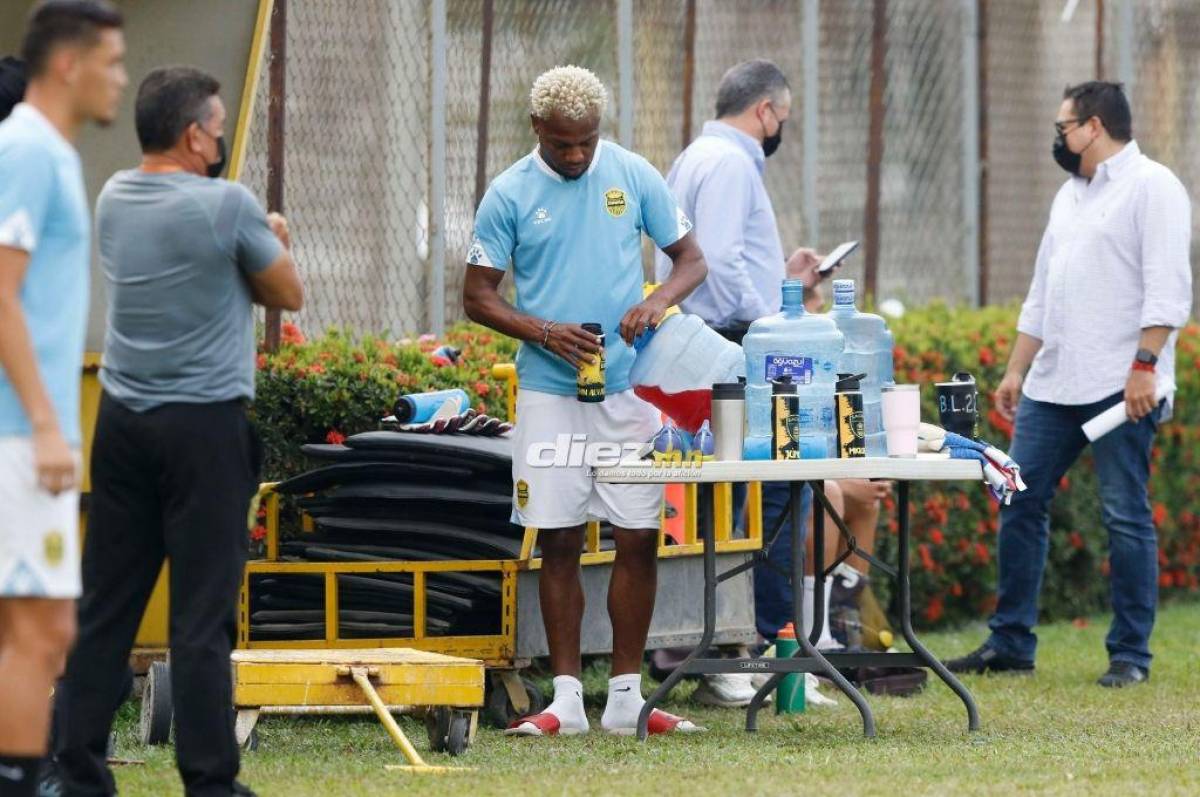 Visita especial, así fue captado Omar Rosas, ¿y quién es la fotógrafa?: El nuevo entrenamiento de Real España pensando en la final ante Motagua