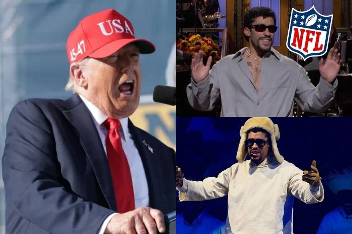 Trump sin pelos en la lengua le dice de todo a Bad Bunny tras ser elegido para el Super Bowl: Es ridículo; no sé quién es...