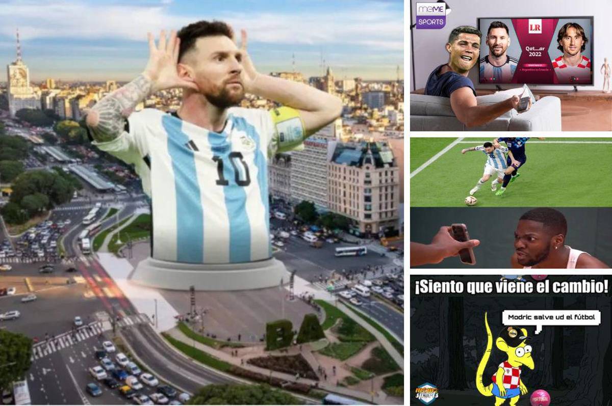 Hacen pedazos a los del Real Madrid y anti-Messi: Los jocosos memes de la clasificación de Argentina a la final del Mundial