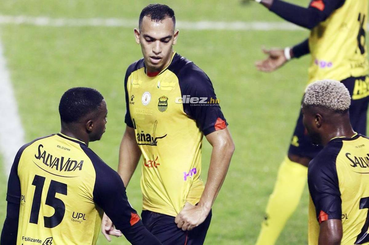 Con sensible baja: el 11 de Real España para vencer a Marathón en el regreso de Keosseián y mantener el invicto con Vargas