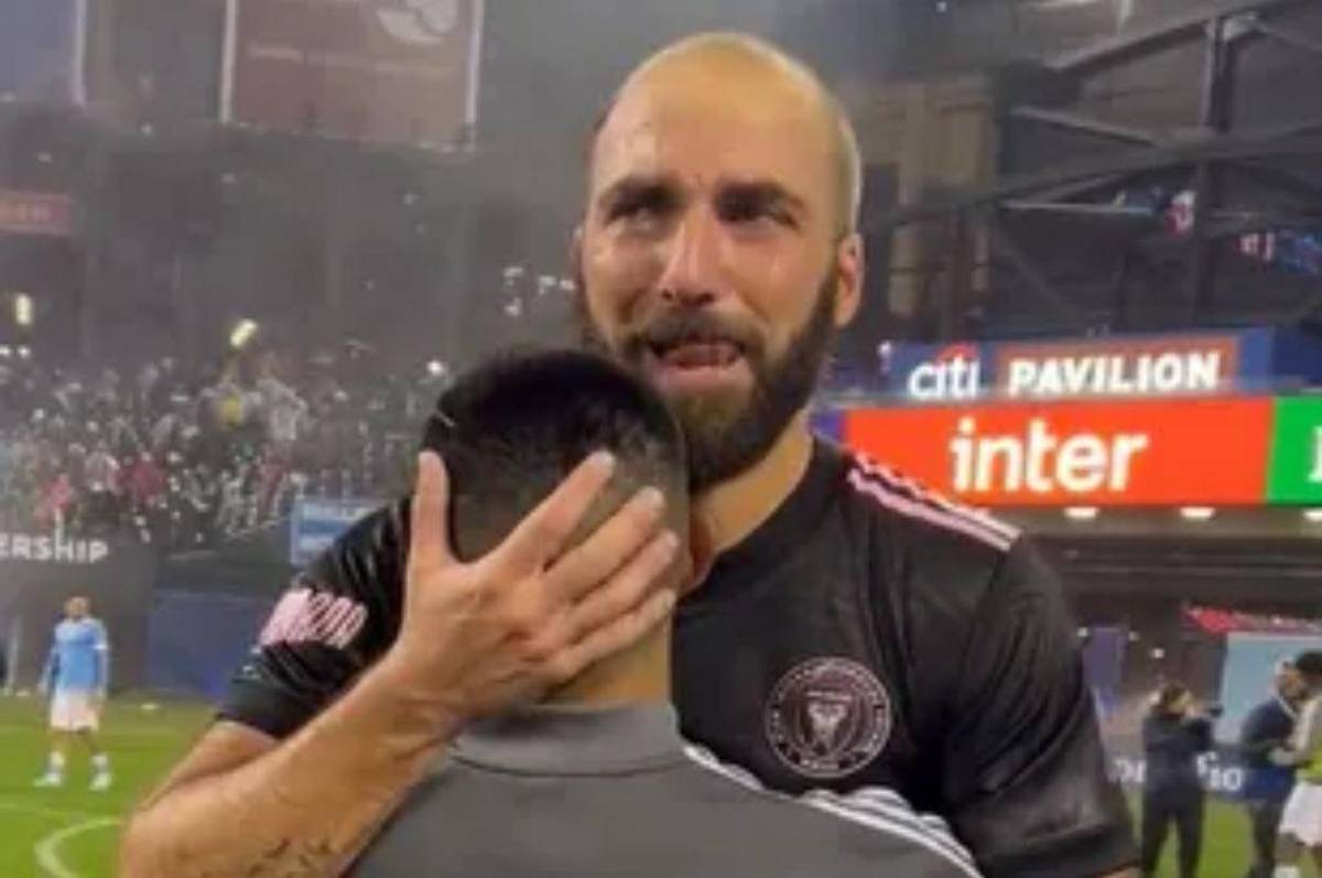 ¡Entre lágrimas! Gonzalo Higuaín se despide del fútbol tras jugar su último partido como profesional: “Se terminó lo que más amé”