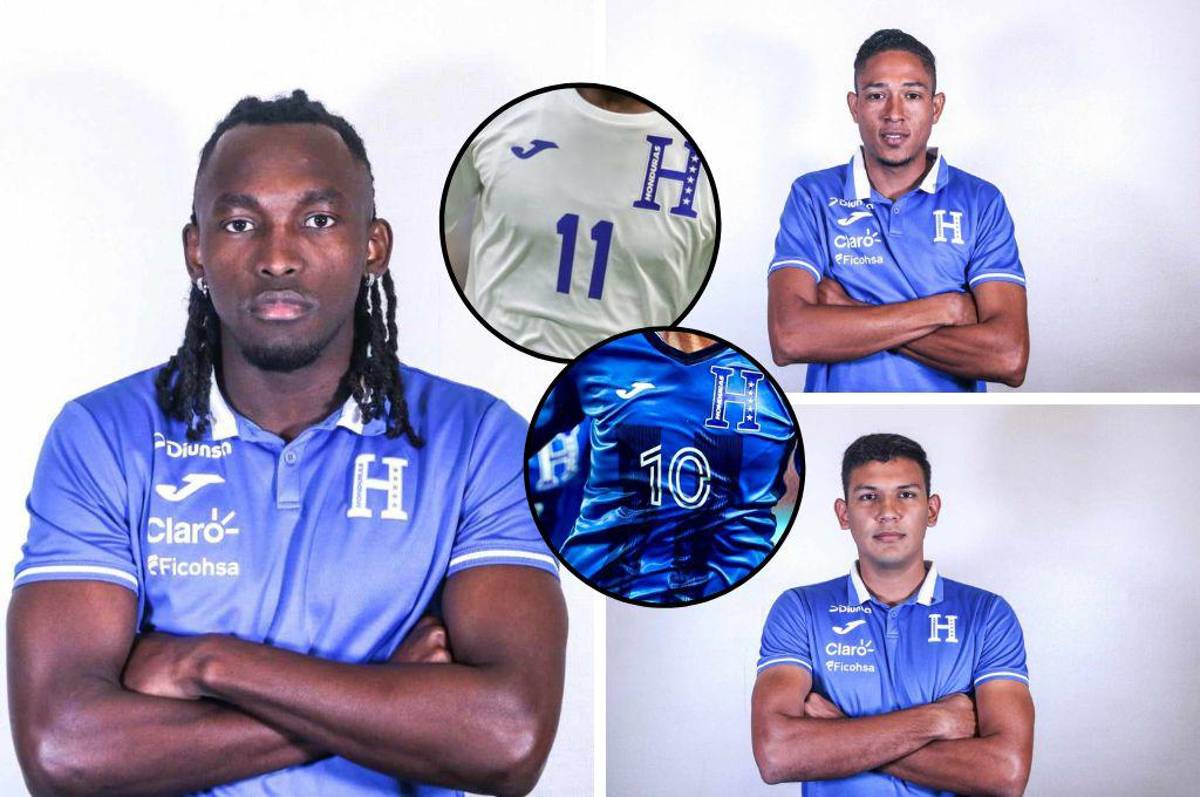 OFICIAL: Definido el “9” y Bengtson usará la “11”; Los dorsales confirmados de Honduras para la Copa Oro 2023