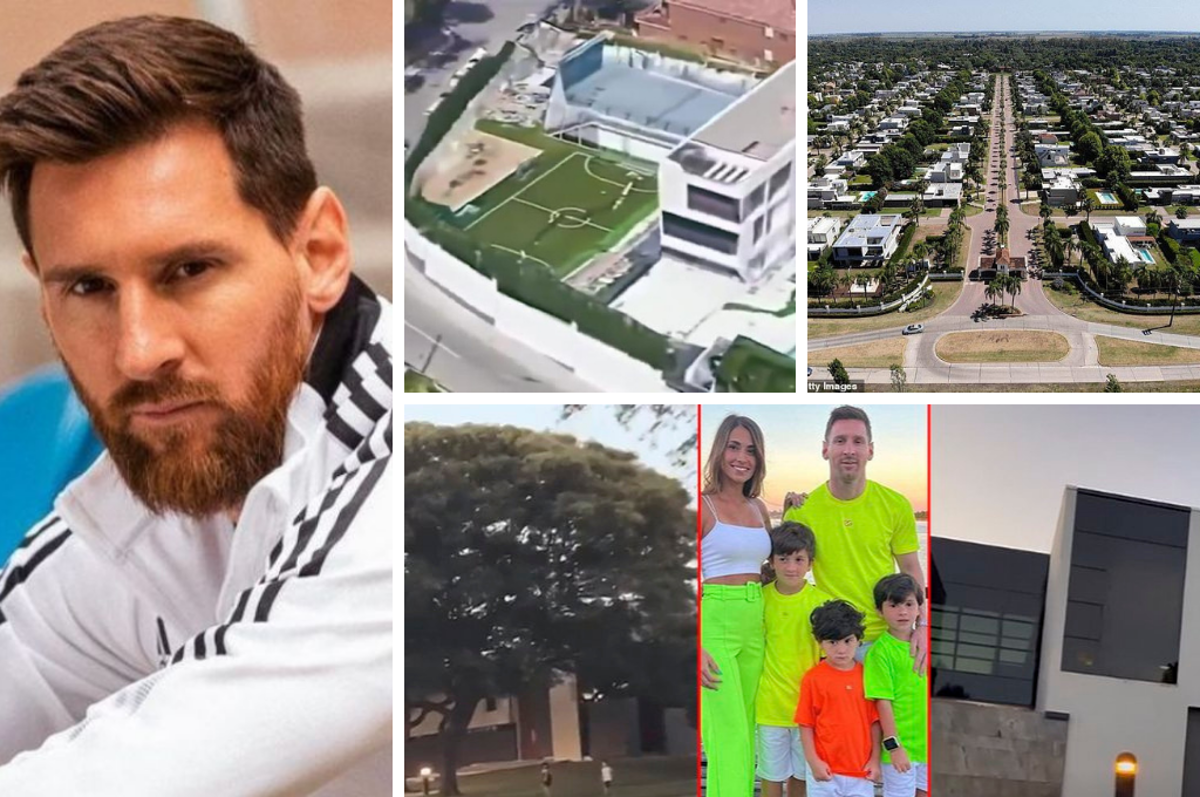 ¿Cuánto le cuesta? Así es “La Fortaleza”, la impresionante mansión que construye Messi para cuando se retire