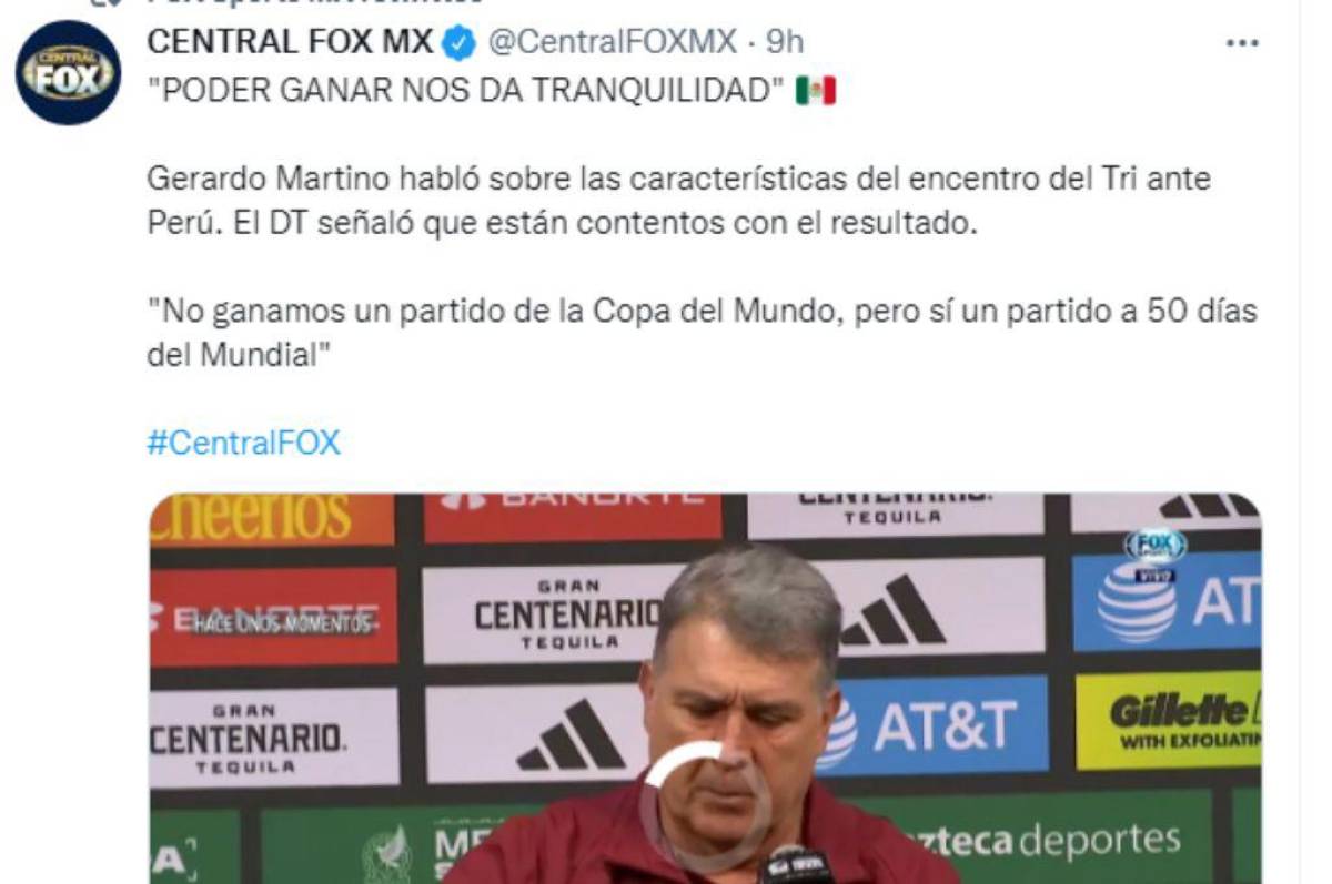 “Ni fu, ni fa”, “México con el peor registro de goles”; ¿Qué dijo Faitelson? sobre el triunfo sufrido de México ante Perú