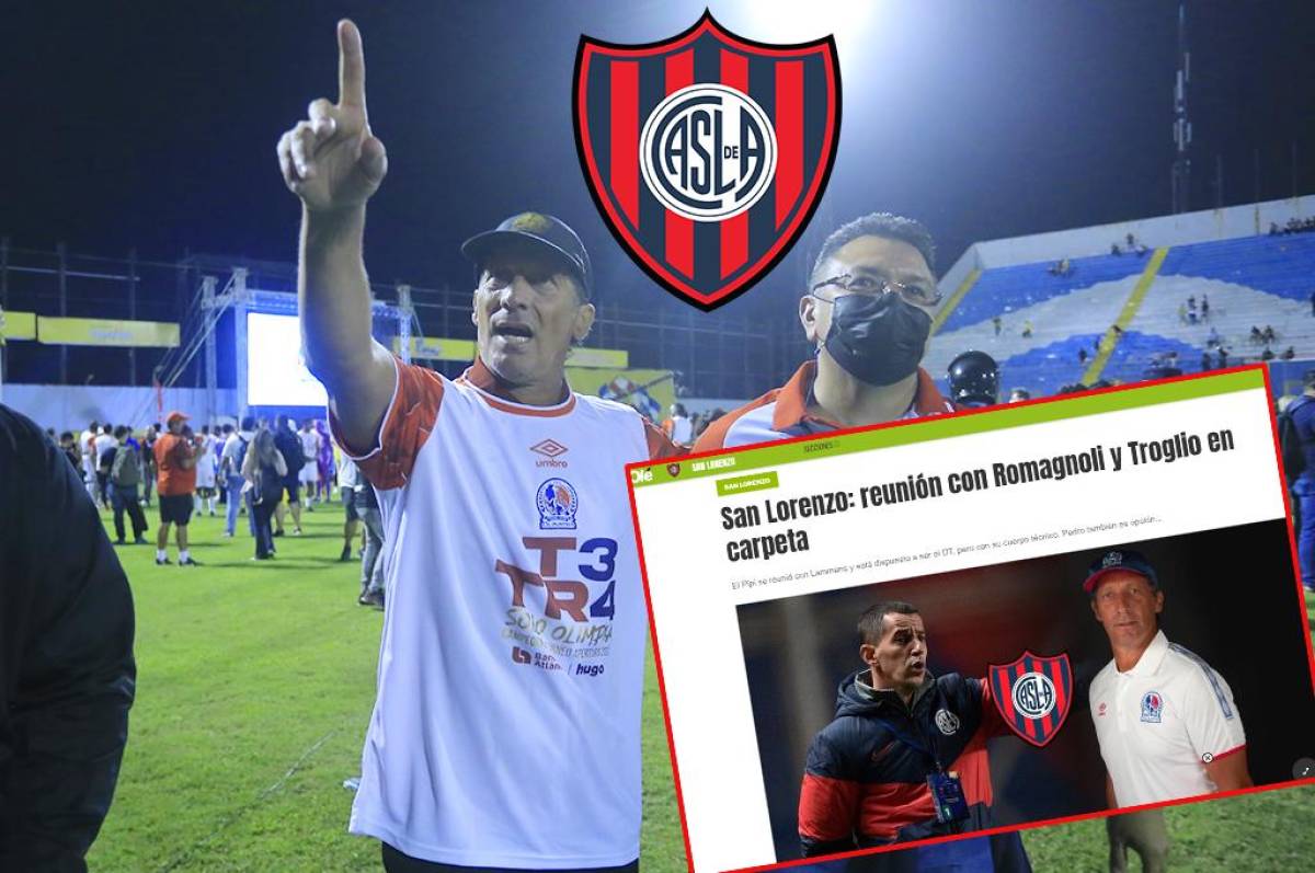 Diario OLÉ: San Lorenzo habría sondeado al técnico del Olimpia, Pedro Troglio, para llegar al banquillo del “Cuervo”