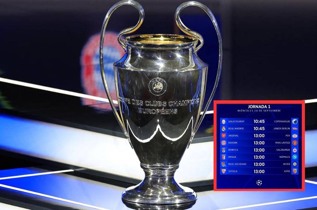 Jornada 1 de la Champions League: Barcelona y Real Madrid se estrenan en el torneo más importante de clubes de Europa