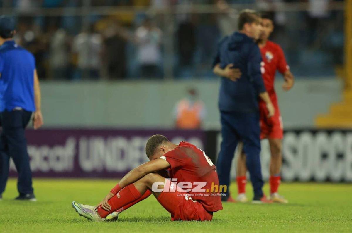 NO SE VIO EN TV: El éxtasis de Honduras tras clasificar al Mundial de Indonesia, el enorme gesto de Luis Alvarado y la tristeza de Panamá