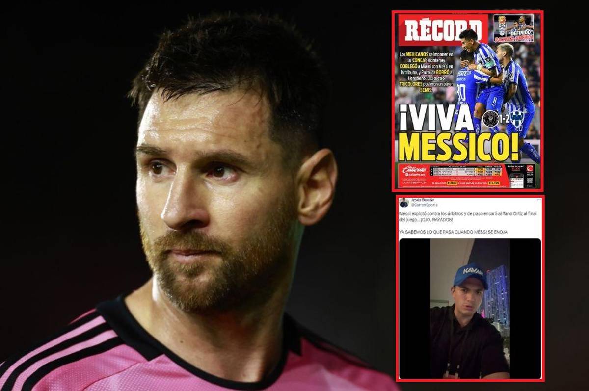 Faitelson y prensa mexicana en alerta por Messi: “Explotó contra los árbitros y ya sabemos que pasa cuando se enoja”