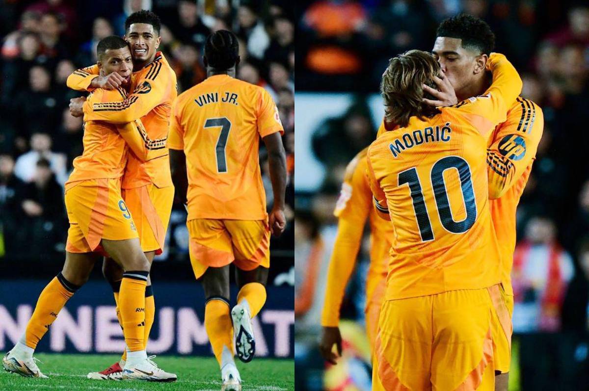 Bellingham limpió su error y Real Madrid es nuevo líder de la Liga Española; Atlético y Barcelona fueron bajados