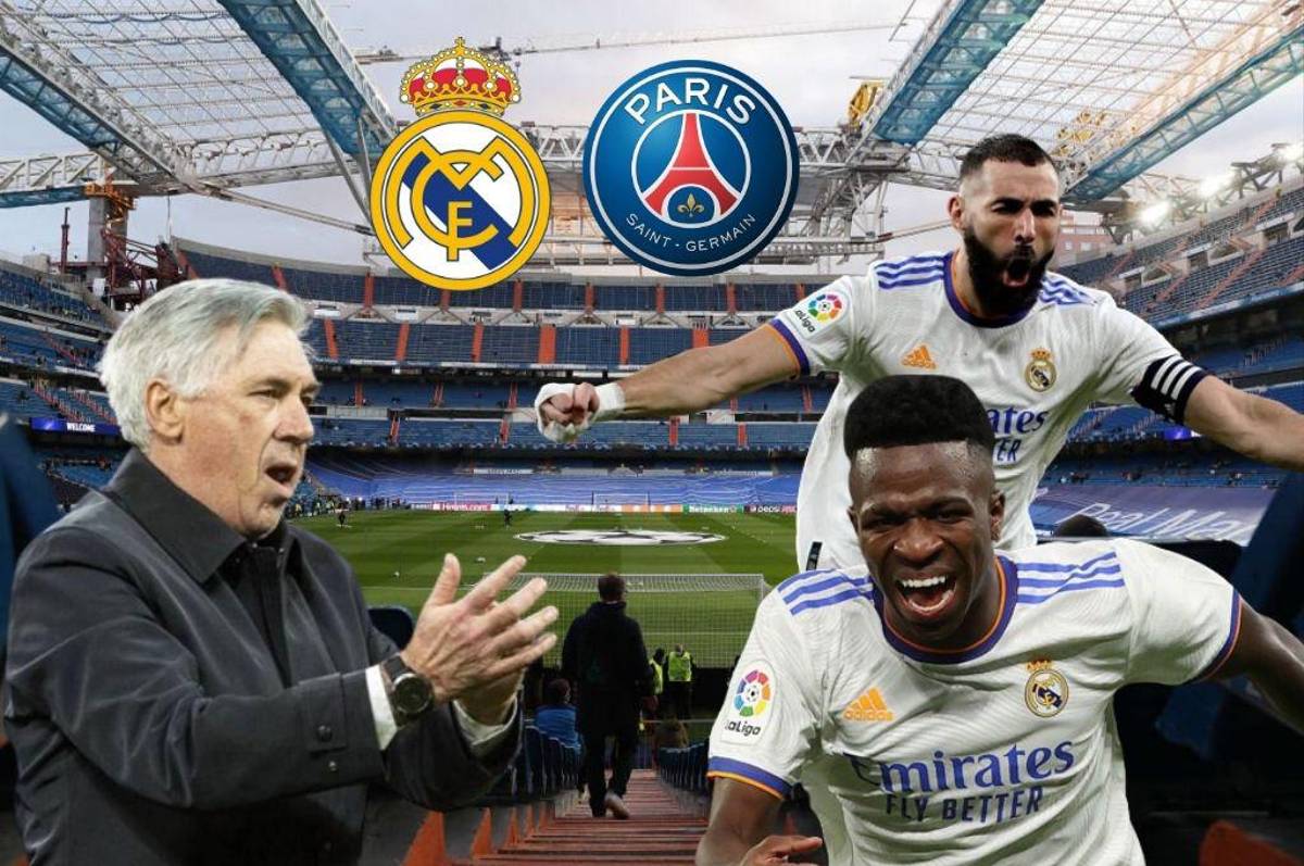 El modificado 11 del Real Madrid que buscará la remontada ante el PSG en la Champions League