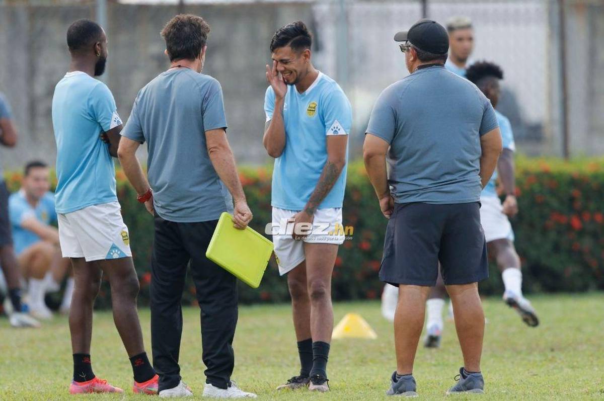 Visita especial, así fue captado Omar Rosas, ¿y quién es la fotógrafa?: El nuevo entrenamiento de Real España pensando en la final ante Motagua