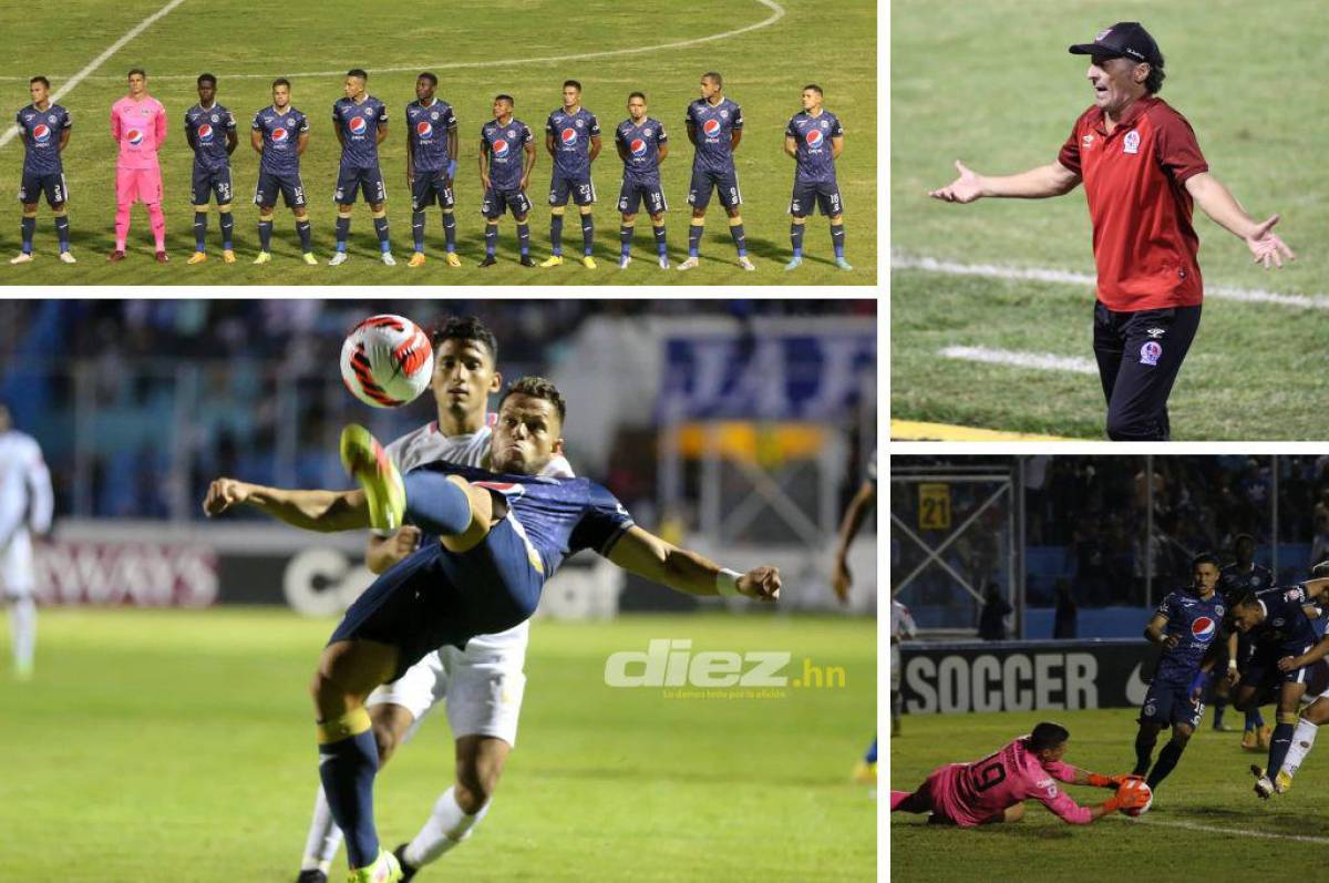 Un clásico cargado de emociones nos deja el Motagua - Olimpia en la ida de semifinales de la Liga Concacaf