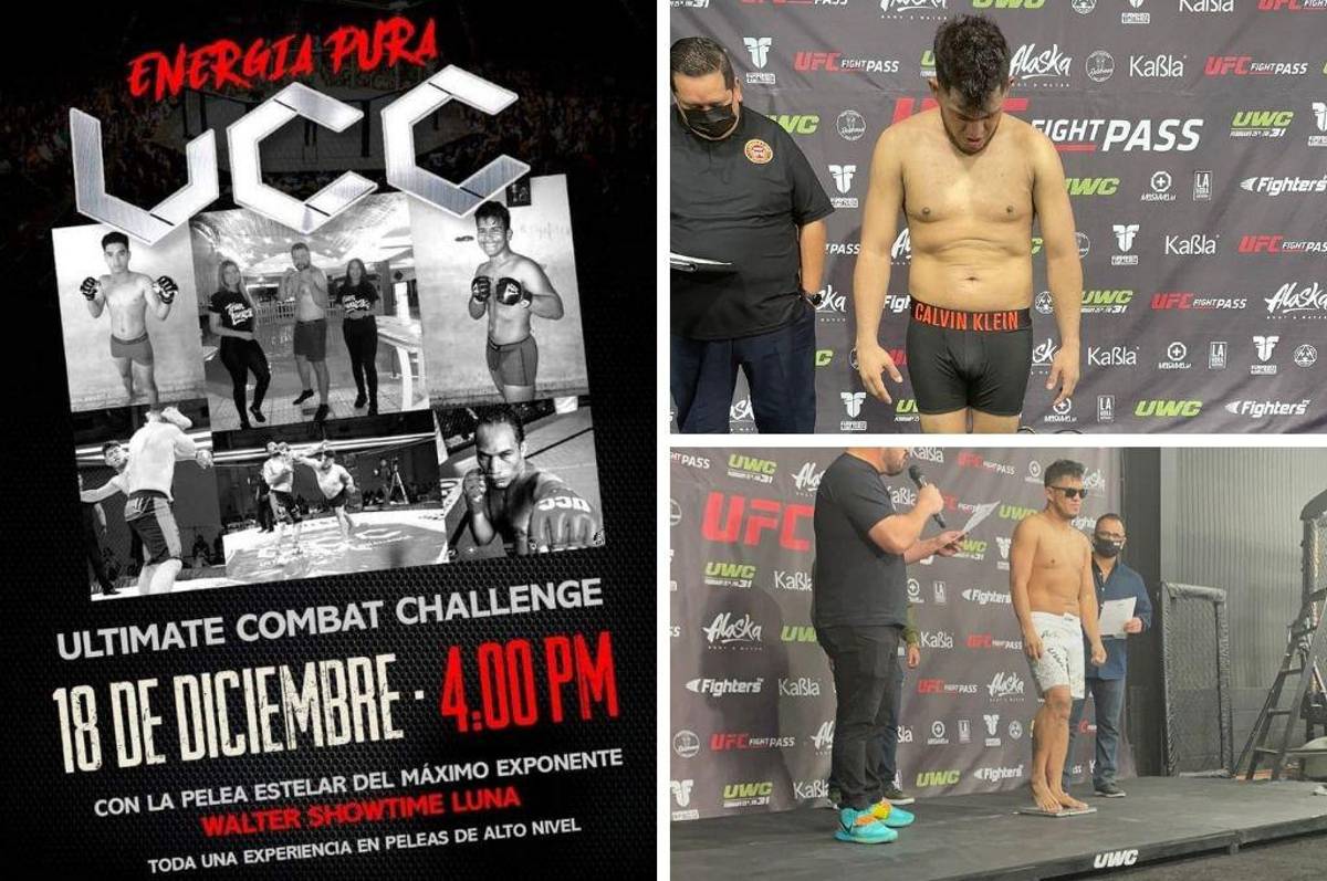 Evento de artes marciales mixtas Ultimate Combat Challenge: Dónde, cuándo y qué peleas habrá