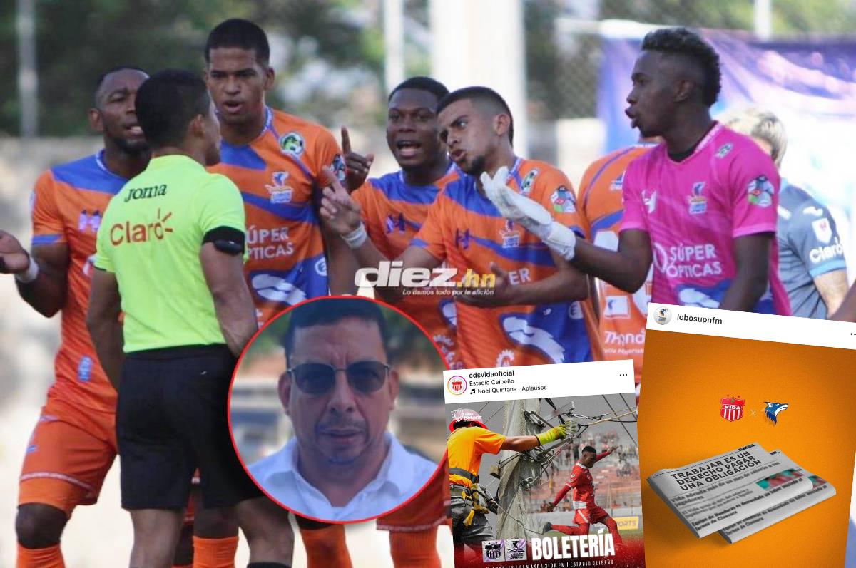 UPNFM entierra la ‘tiradera’ en redes sociales con el Vida enviando contundente mensaje; el llamado a la afición cocotera