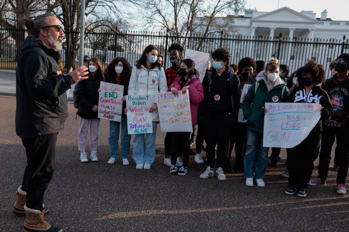 Migrantes dejan de trabajar y piden “¡Ciudadanía, ahora!” a Joe Biden, presidente de Estados Unidos