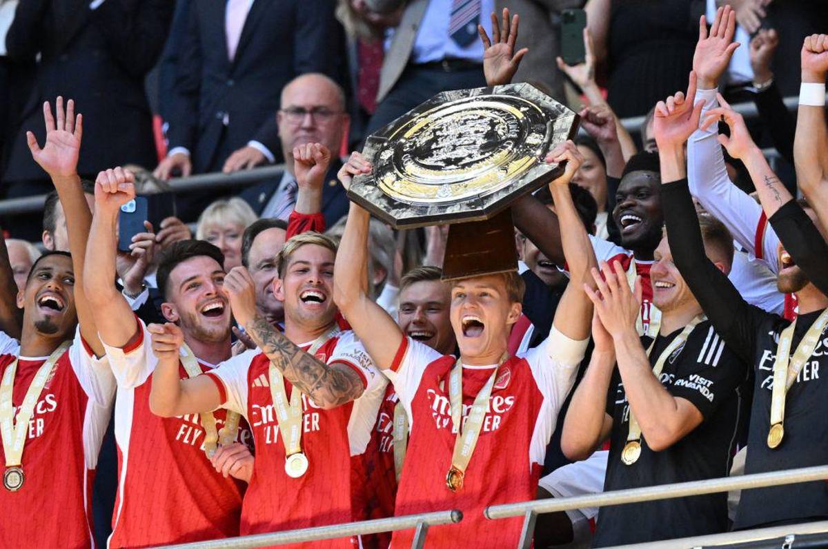 ¡Adiós al sextete! Arsenal se corona campeón de la Community Shield tras derrotar al Manchester City en los penales