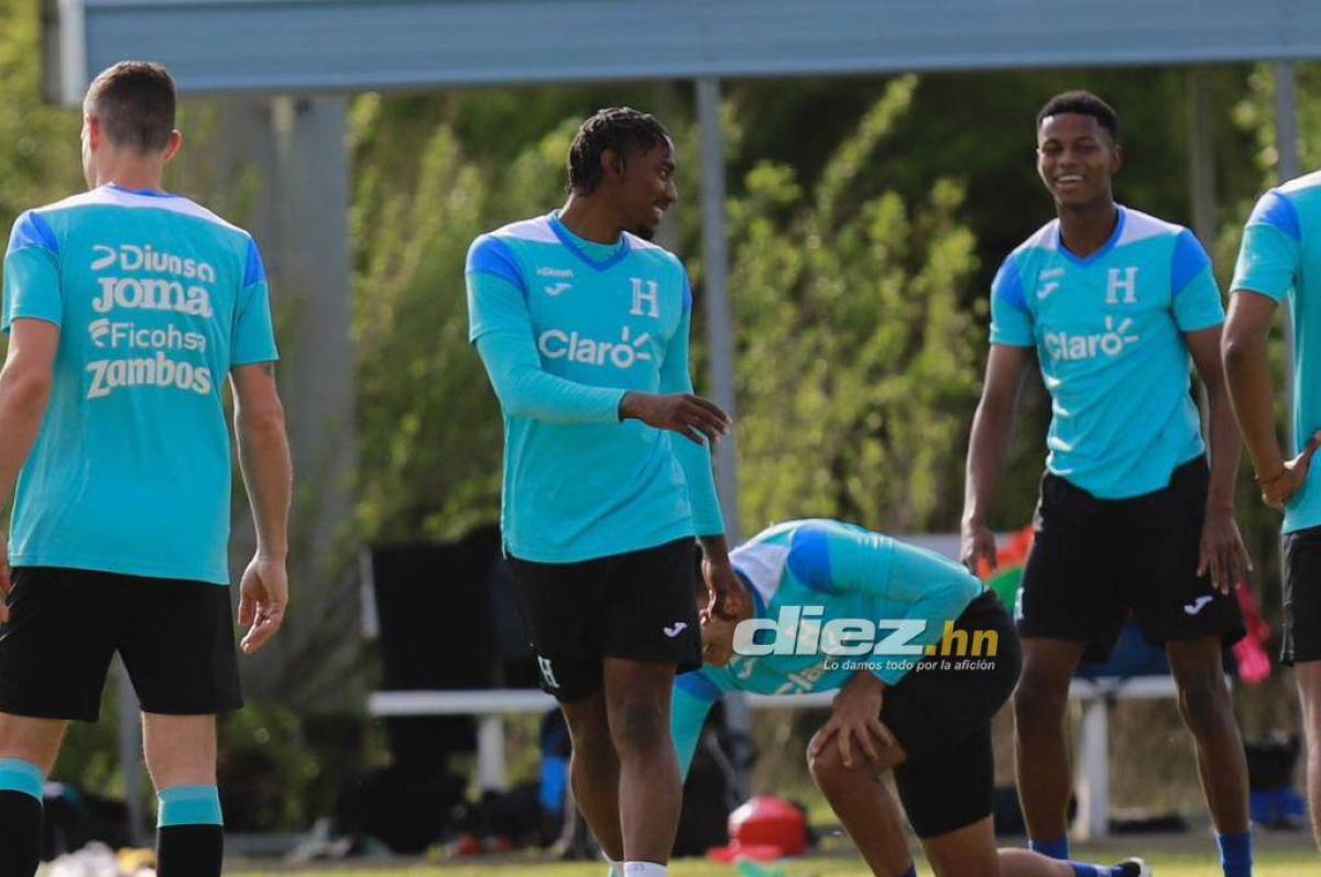 Rueda con novedades en el entrenamiento: así fue el once de Honduras en plena práctica previo a enfrentar a Costa Rica