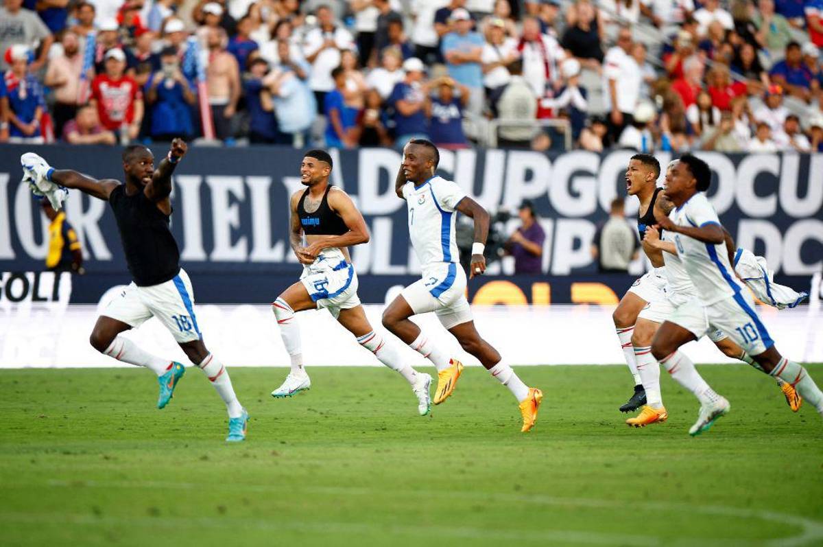 No se vio en TV: La fiesta y euforia de los panameños tras clasificar a la final de la Copa Oro y la tristeza estadounidense