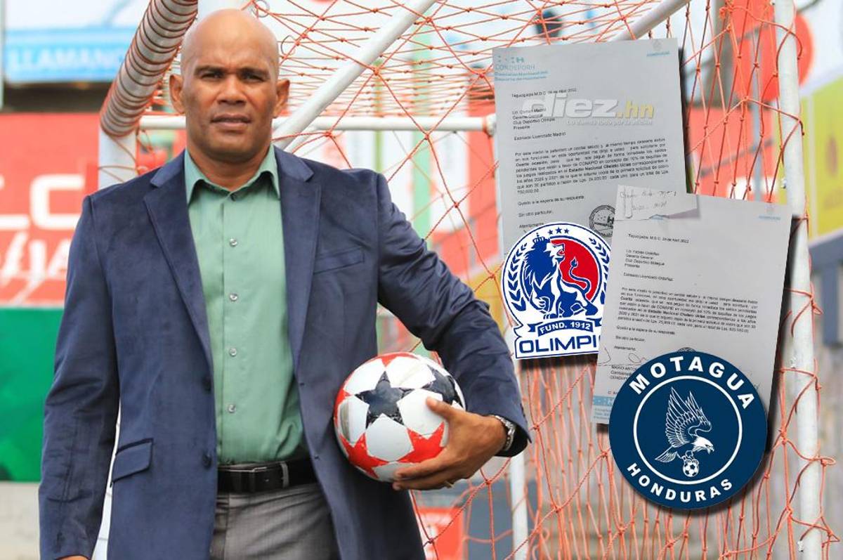 Mario Moncada revela la cantidad de dinero que Olimpia y Motagua le deben a Conapid