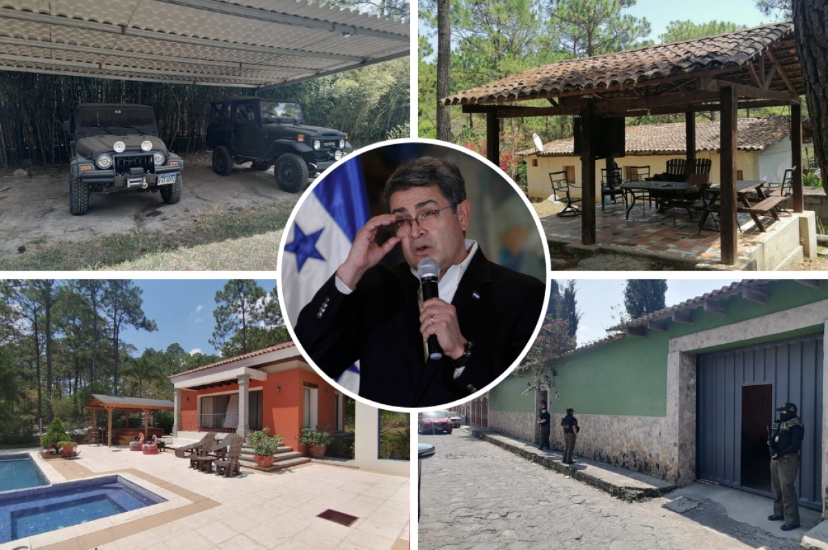 Propiedades, autos y productos financiero: Los 33 bienes que le incautaron al ex presidente de Honduras Juan Orlando Hernández