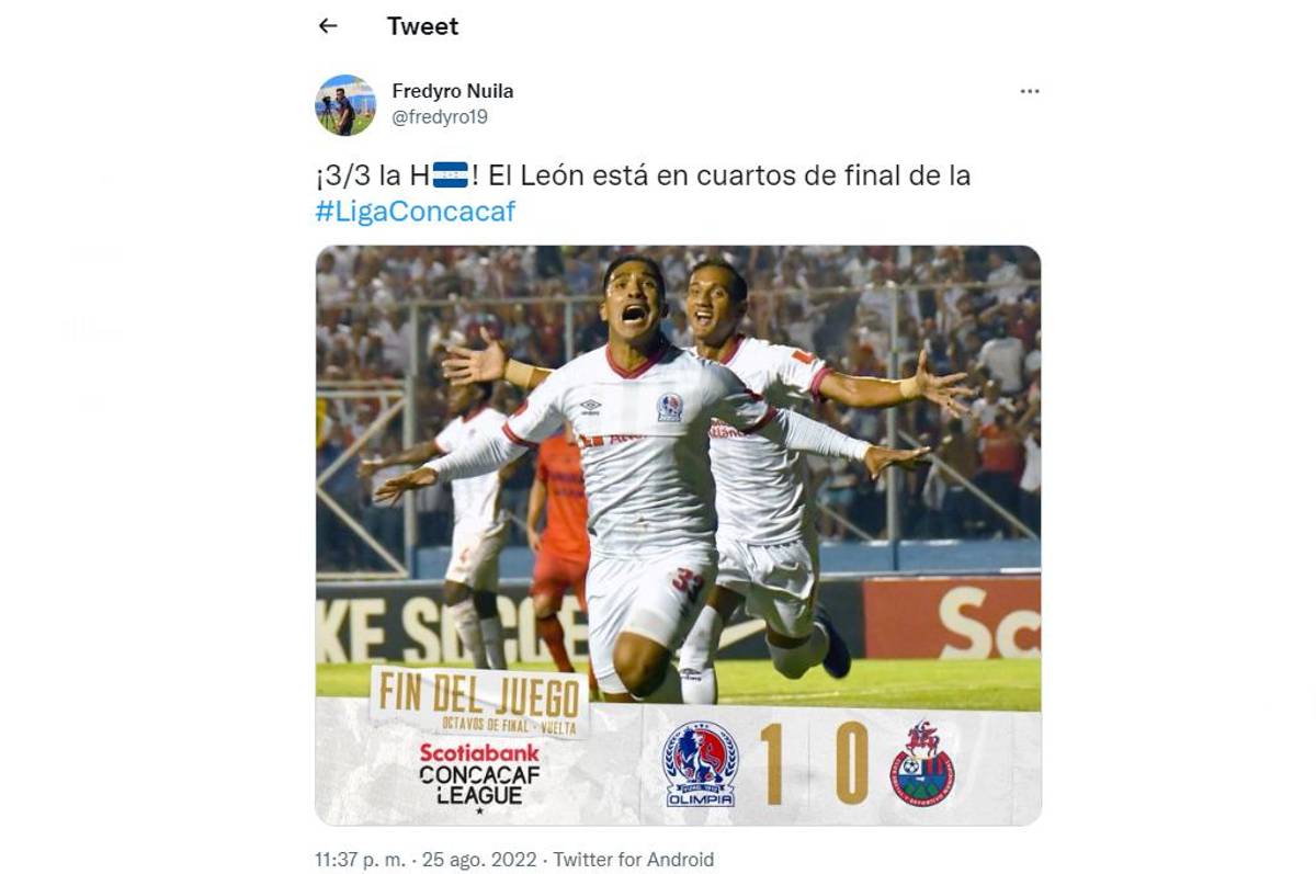 “Olimpia acabó con el sueño del Municipal”, la reacción de la prensa deportiva tras el juego por Liga Concacaf