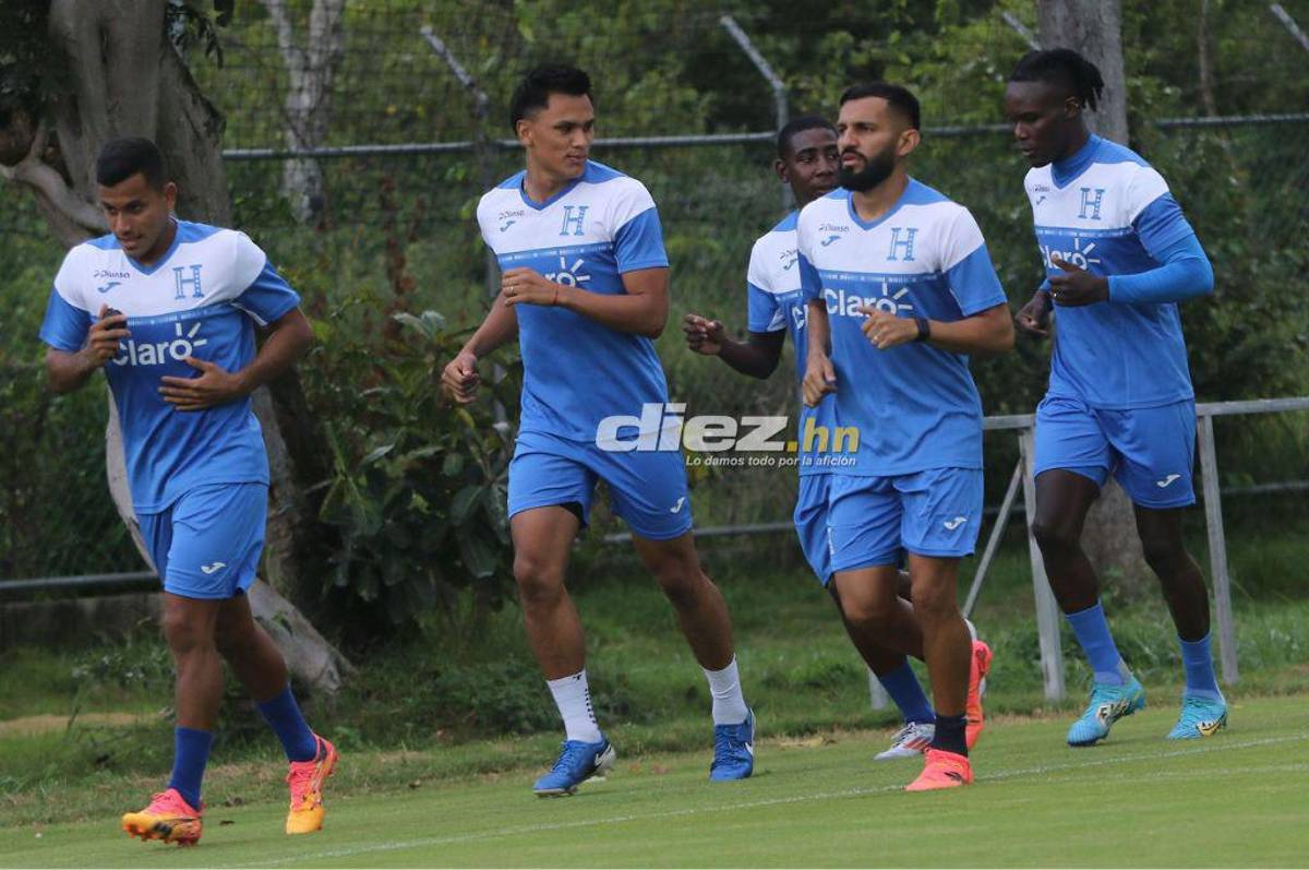 Nuevos uniformes y una alta: Así fue el primer entreno de la Selección de Honduras pensando en Trinidad y Tobago