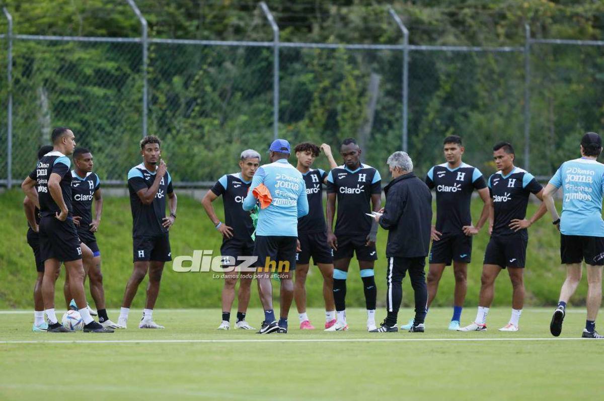 ¿Qué legionarios faltan? Los históricos tacos de Rueda y el sueño que tiene Honduras: así fue el cuarto entreno de la Selección