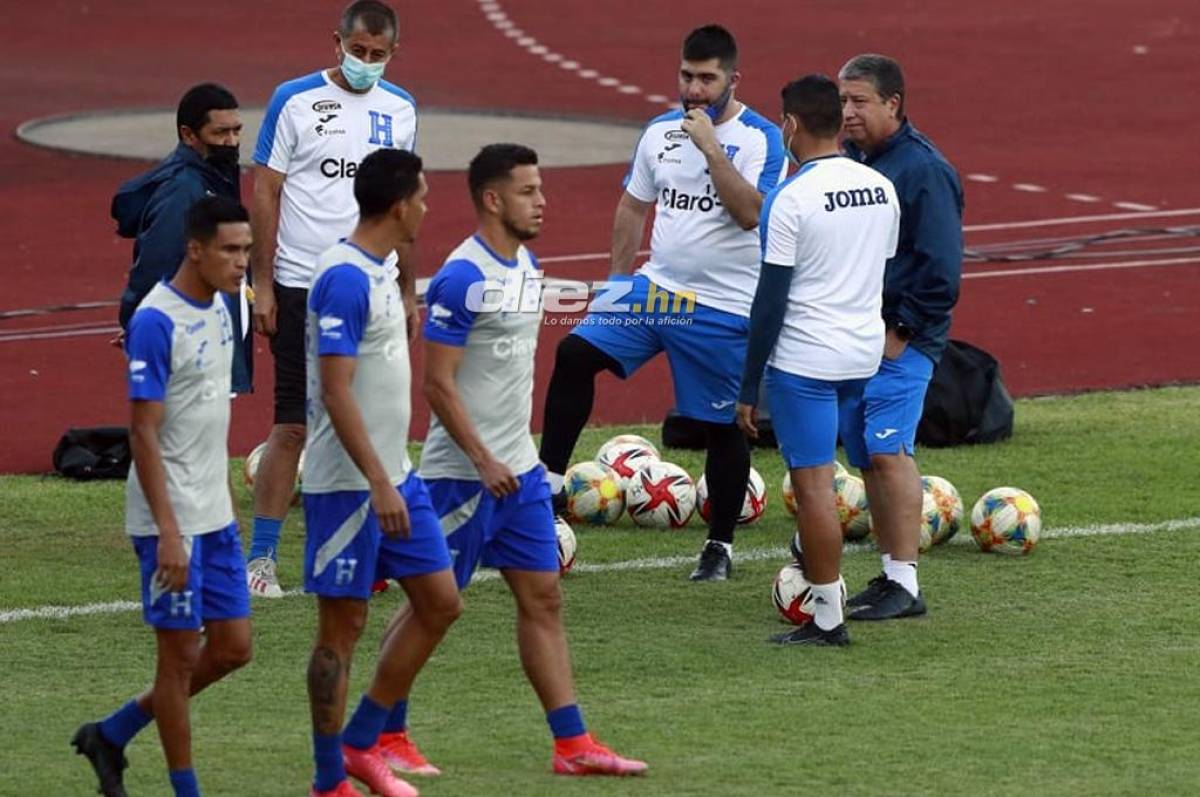 Sin bajas y con poco entusiasmo, la Selección de Honduras entrenó pensando en el duelo contra El Salvador