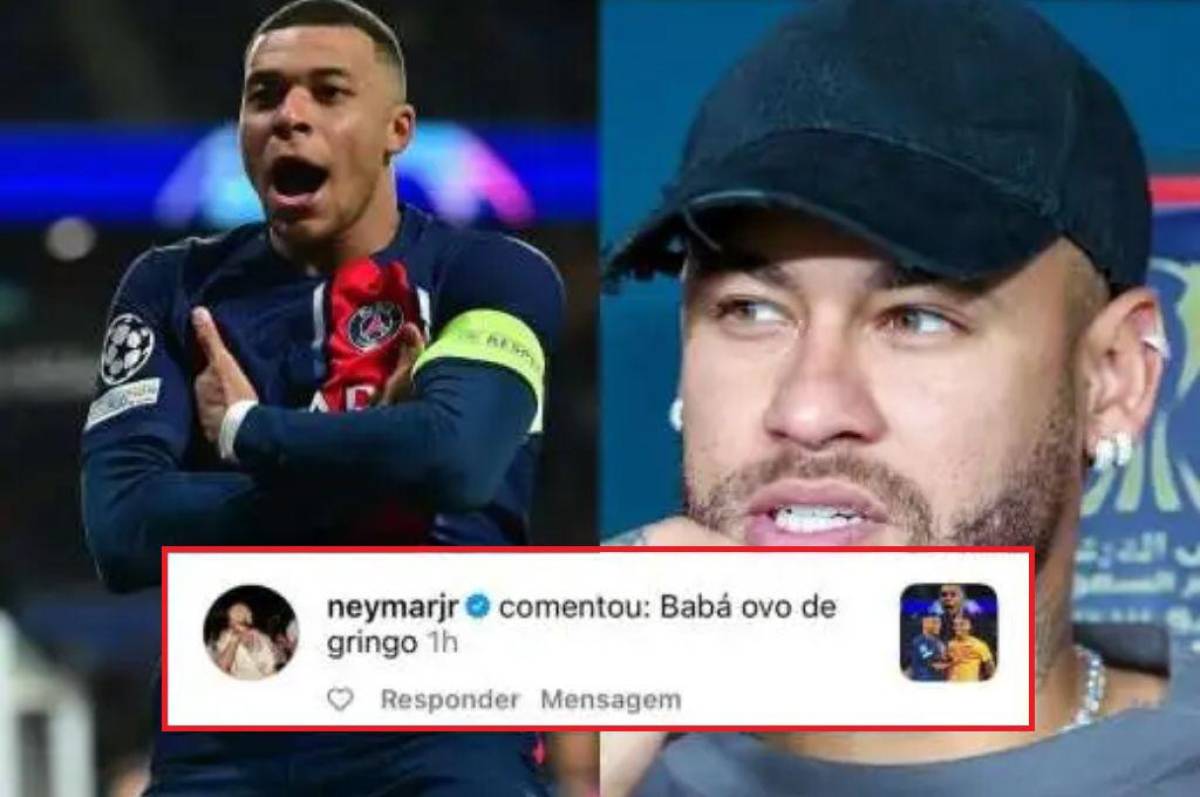 Neymar destrozó a Mbappé con polémica frase tras la eliminación de Barcelona de Champions: “chupa hu...”