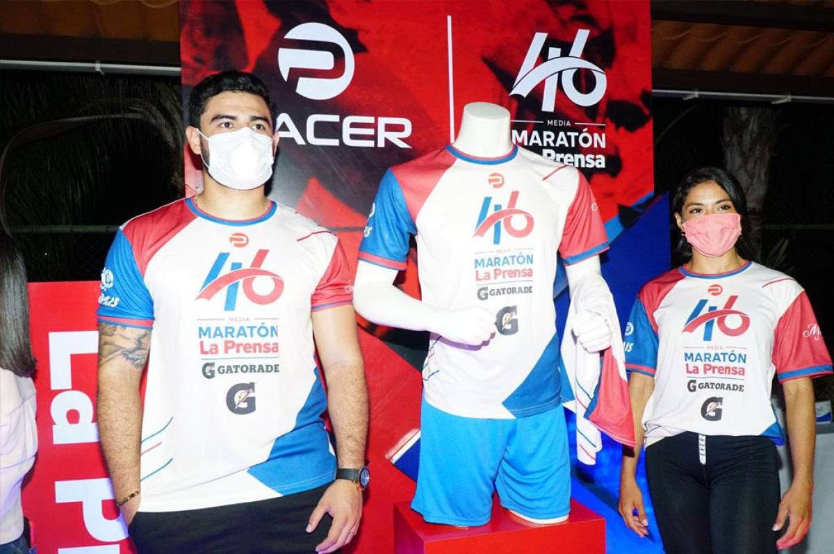 Este es el diseño de las camisas para la Maratón 2022.